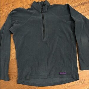 Melanzana quarter zip fleece men’s size small